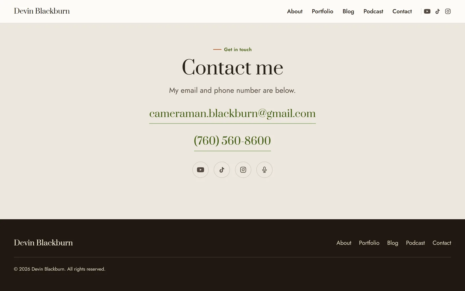 Contact.
